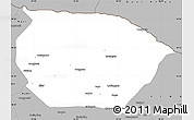 Gray Simple Map of Barkol