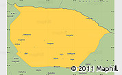 Savanna Style Simple Map of Barkol