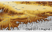 Physical Map of Gongliu
