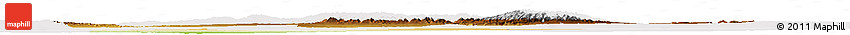 Physical Horizon Map of Hami, cropped outside
