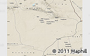 Shaded Relief Map of Hami