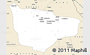 Classic Style Simple Map of Hami
