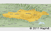 Savanna Style 3D Map of Hejing