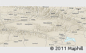 Shaded Relief 3D Map of Hejing