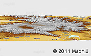 Physical Panoramic Map of Hejing