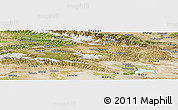 Satellite Panoramic Map of Hejing
