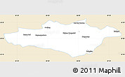 Classic Style Simple Map of Hejing, single color outside