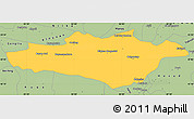 Savanna Style Simple Map of Hejing