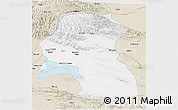 Classic Style 3D Map of Hoxud