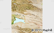 Satellite Map of Hoxud