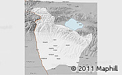 Gray 3D Map of Huocheng