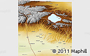 Physical 3D Map of Huocheng