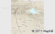 Shaded Relief 3D Map of Huocheng