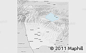 Silver Style 3D Map of Huocheng