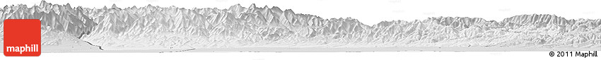 Silver Style Horizon Map of Huocheng