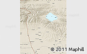 Shaded Relief Map of Huocheng