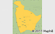 Savanna Style Simple Map of Huocheng