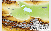 Physical 3D Map of Jinghe