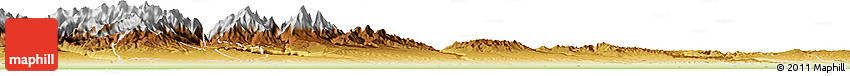 Physical Horizon Map of Karamay Shi