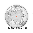Outline Map of Karamay Shi