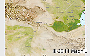 Satellite Map of Korla Shi