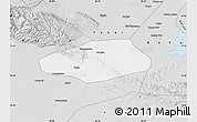 Silver Style Map of Korla Shi