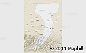Classic Style 3D Map of Manas