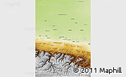 Physical 3D Map of Manas