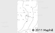 Blank Simple Map of Manas