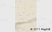 Shaded Relief 3D Map of Minfeng