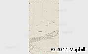 Shaded Relief Map of Minfeng