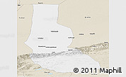 Classic Style Panoramic Map of Minfeng