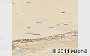Satellite Panoramic Map of Minfeng