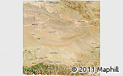 Satellite 3D Map of Mori