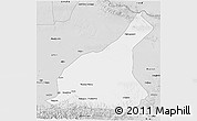 Silver Style 3D Map of Mori