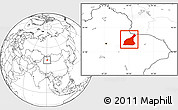 Blank Location Map of Mori