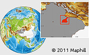 Physical Location Map of Mori, highlighted country, highlighted parent region