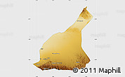 Physical Map of Mori, single color outside