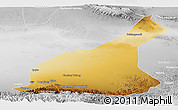 Physical Panoramic Map of Mori, lighten, desaturated