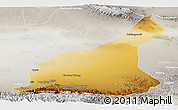 Physical Panoramic Map of Mori, lighten, semi-desaturated