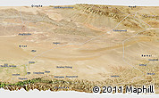 Satellite Panoramic Map of Mori