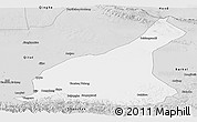 Silver Style Panoramic Map of Mori