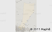 Shaded Relief 3D Map of Moyu, semi-desaturated