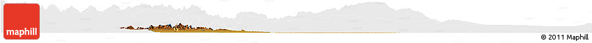 Physical Horizon Map of Moyu, single color outside
