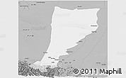 Gray Panoramic Map of Moyu