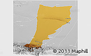 Physical Panoramic Map of Moyu, lighten, desaturated