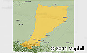 Savanna Style Panoramic Map of Moyu