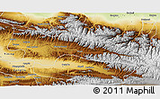 Physical 3D Map of Nilka
