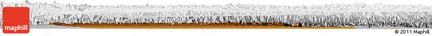 Physical Horizon Map of Pishan, lighten, desaturated Physical Horizon Map of Pishan, lighten, desaturated