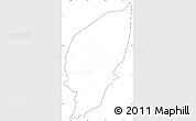 Blank Simple Map of Pishan, cropped outside, no labels